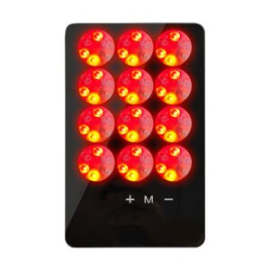 Lumière Visage & Corps – Pad Mini LED Multi‑Couleurs Éclat & Fermeté Visuelle