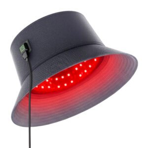 Bucket Hat LED 336 Lumières 660/850 nm - Bien‑être Cuir Chevelu & Apparence des Cheveux