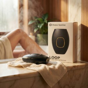 Épilateur à Lumière Pulsée IPL Jambes, Bras, Aisselles et Visage - Noir
